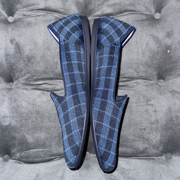 Rothy’s Blue Gingham Loafers - Picture 3 of 6